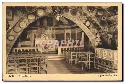 Cartes postales Tarascon Eglise Ste Marthe