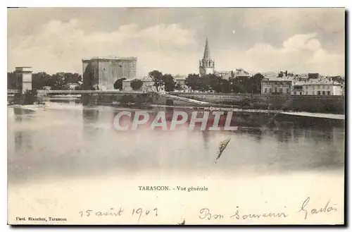 Cartes postales Tarascon Vue generale