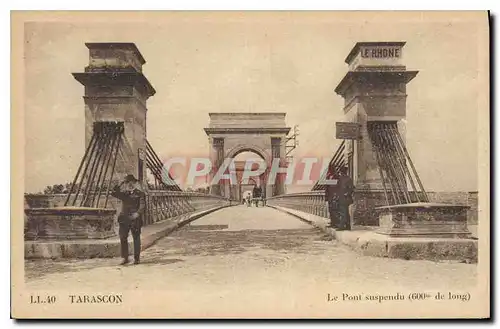 Cartes postales Tarascon Le Pont suspendu