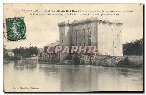 Cartes postales Tarascon Chateau dit du Roi Rene