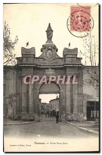 Cartes postales Tarascon Porte Saint Jean