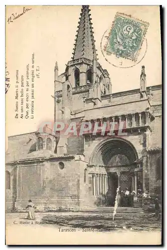 Cartes postales Tarascon Sainte Marthe