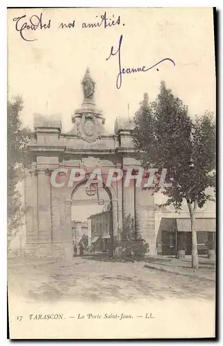 Cartes postales Tarascon La Porte Saint Jean