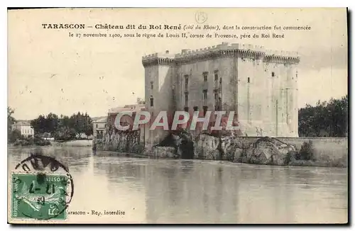 Cartes postales Tarascon Chateau dit du Roi Rene