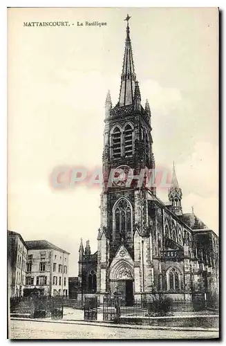Cartes postales Mattaincourt La Basilique