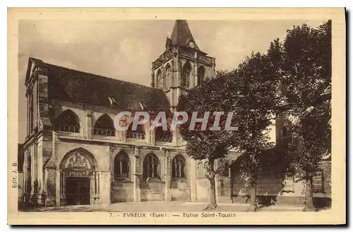 Ansichtskarte AK Evreux (Eure) Eglise Saint Taurin