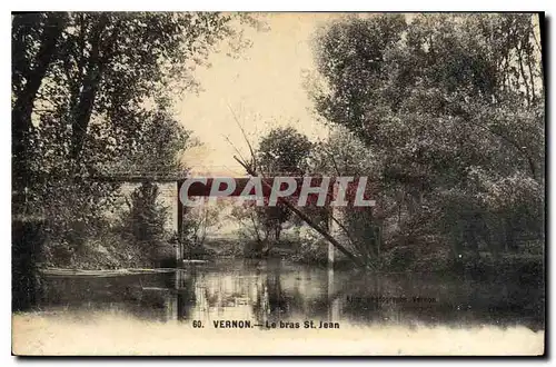 Cartes postales Vernon (Eure) Le bras St Jean