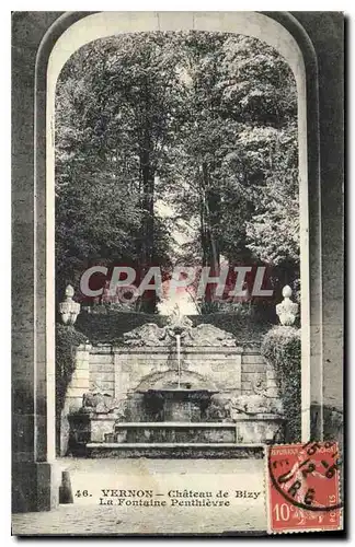 Cartes postales Vernon (Eure) Chateau de Bizy La Fontaine Penthievre