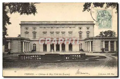 Cartes postales Vernon (Eure) Chateau de Bizy (Cote des Ecuries)