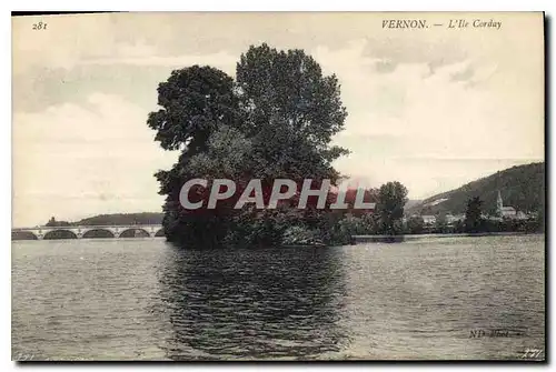 Cartes postales Vernon (Eure) L'Ile Corday