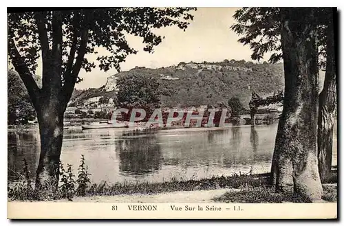 Cartes postales Vernon (Eure) Vue Sur la Seine