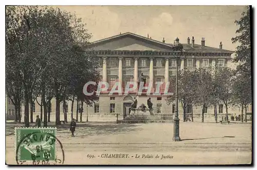 Cartes postales Chambery Le Palais de Justice