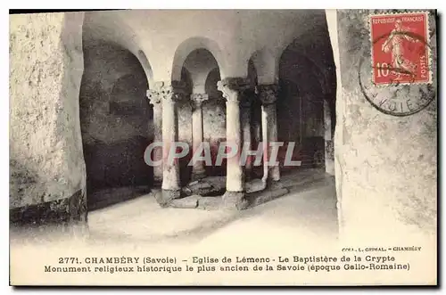 Ansichtskarte AK Chambery (Savoie) Eglise de Lemenc