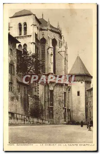 Cartes postales Chambery (Savoie) Le Chevet de la Sainte Chapelle