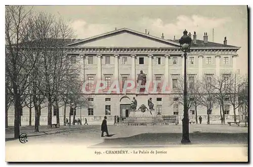 Ansichtskarte AK Chambery (Savoie) Le Palais de Justice