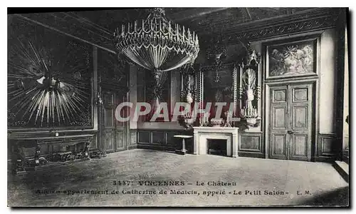 Cartes postales Vincennes Le Chateau Ancien appartement de Catherine de Mesicis appele Le Petit Salon