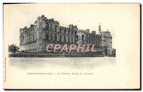 Cartes postales Saint Germain en Laye Le Chateau facade du Parterre