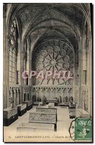 Cartes postales Saint Germain en Laye Chapelle