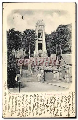 Cartes postales L'Ascenseur St Germain en Laye