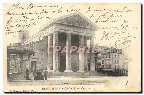 Cartes postales Saint Germain en Laye L'Eglise