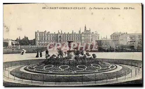 Cartes postales Saint Germain en Laye Le Parterre et le Chateau