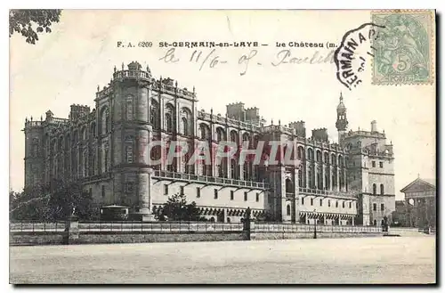 Cartes postales Saint Germain en Laye Le Chateau