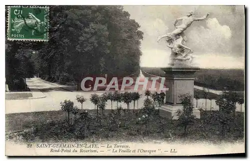 Cartes postales Saint Germain en Laye La Terrasse Rond Point du Rosarium