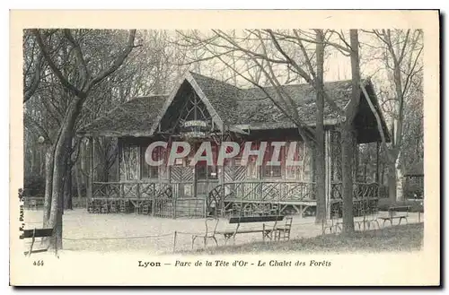 Cartes postales Lyon Parc de la Tete d'Or Le Chalet des Forets