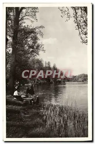 Ansichtskarte AK Lyon Un Coin du Lac de la Tete d'Or