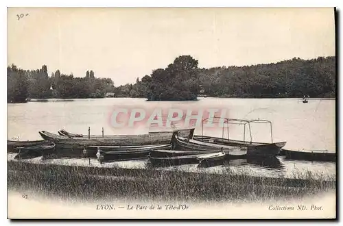 Cartes postales Lyon Le Parc de la Tete d'Or