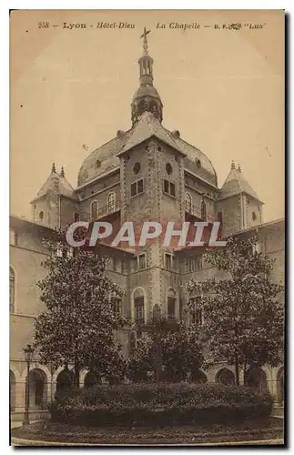 Cartes postales Lyon Hotel Dieu La Chapelle