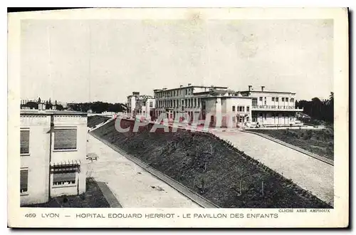 Cartes postales Lyon Hopital Edouard Herriot Le Pavillon des Enfants