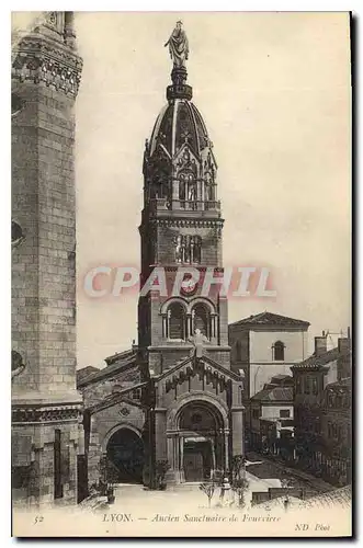 Cartes postales Lyon Ancien Sanctuaire de Fourviere