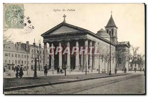 Ansichtskarte AK Eglise St Pothin Lyon