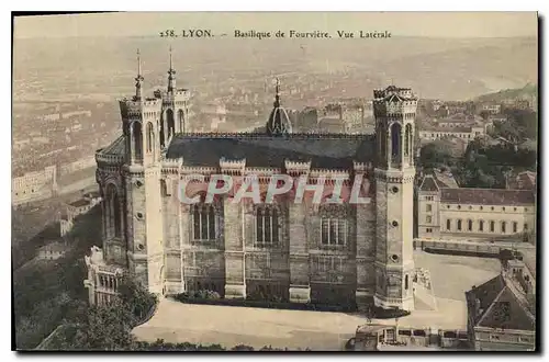 Ansichtskarte AK Lyon Basilique de Fourviere Vue Laterale