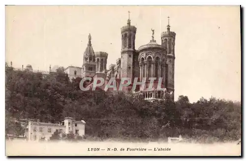 Cartes postales Lyon Notre Dame de Fourviere L'Abside