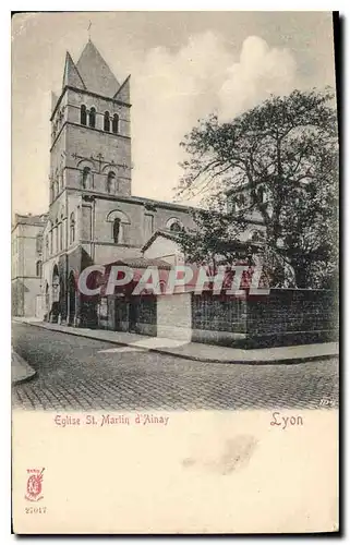 Ansichtskarte AK Lyon Eglise St Martin d'Ainay