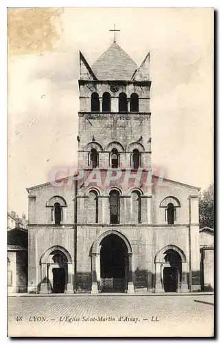 Ansichtskarte AK Lyon L'Eglise Saint Martin d'Ainay