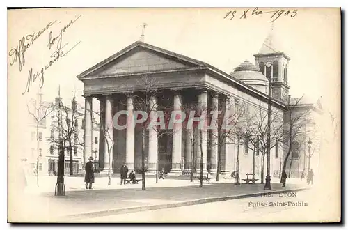 Ansichtskarte AK Lyon Eglise Saint Pothin