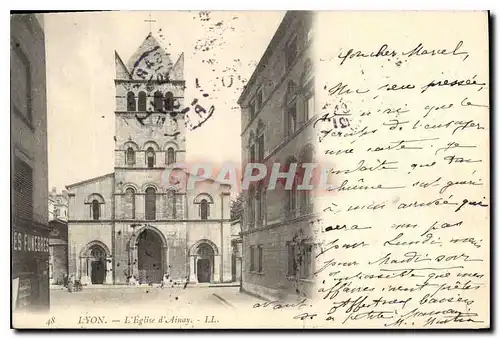 Cartes postales Lyon L'Eglise d'Ainay