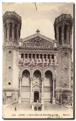 Cartes postales Lyon Notre Dame de Fourviere