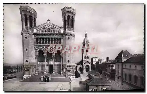 Ansichtskarte AK Lyon Basilique Notre Dame de Fourviere La Facade