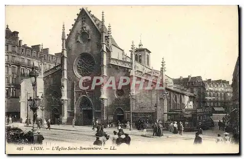 Cartes postales Lyon L'Eglise Saint Bonaventure