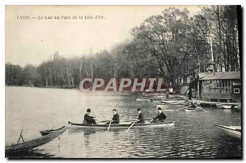 Cartes postales Lyon Le Lac au Parc de la Tete d'Or