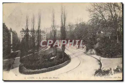 Cartes postales Lyon Le Jardin des Plantes