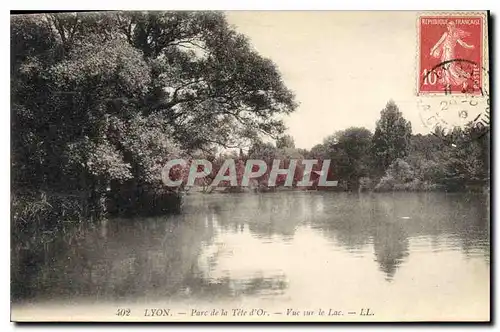 Ansichtskarte AK Lyon Parc de la Tete d'Or Vue sur le Lac