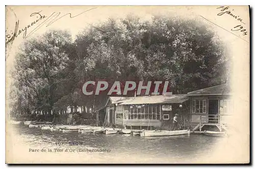 Cartes postales Lyon Parc de la Tete d'Or Embarcadere