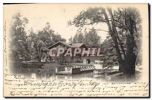 Cartes postales Lyon Le Chalet des Iles Parc de la Tete d'Or