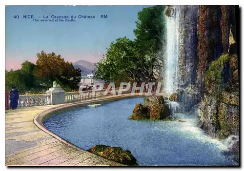 Cartes postales Nice La Cascade du Chateau