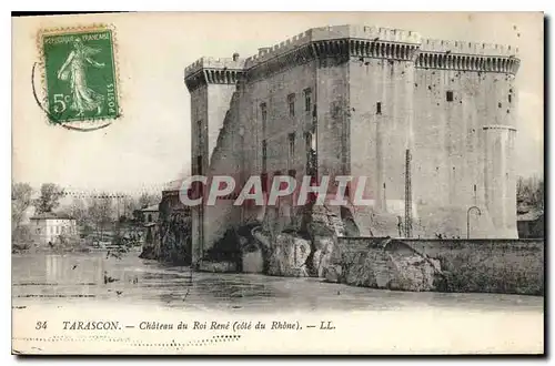 Ansichtskarte AK Tarascon Chateau dit du Roi Rene Cote du Rhone